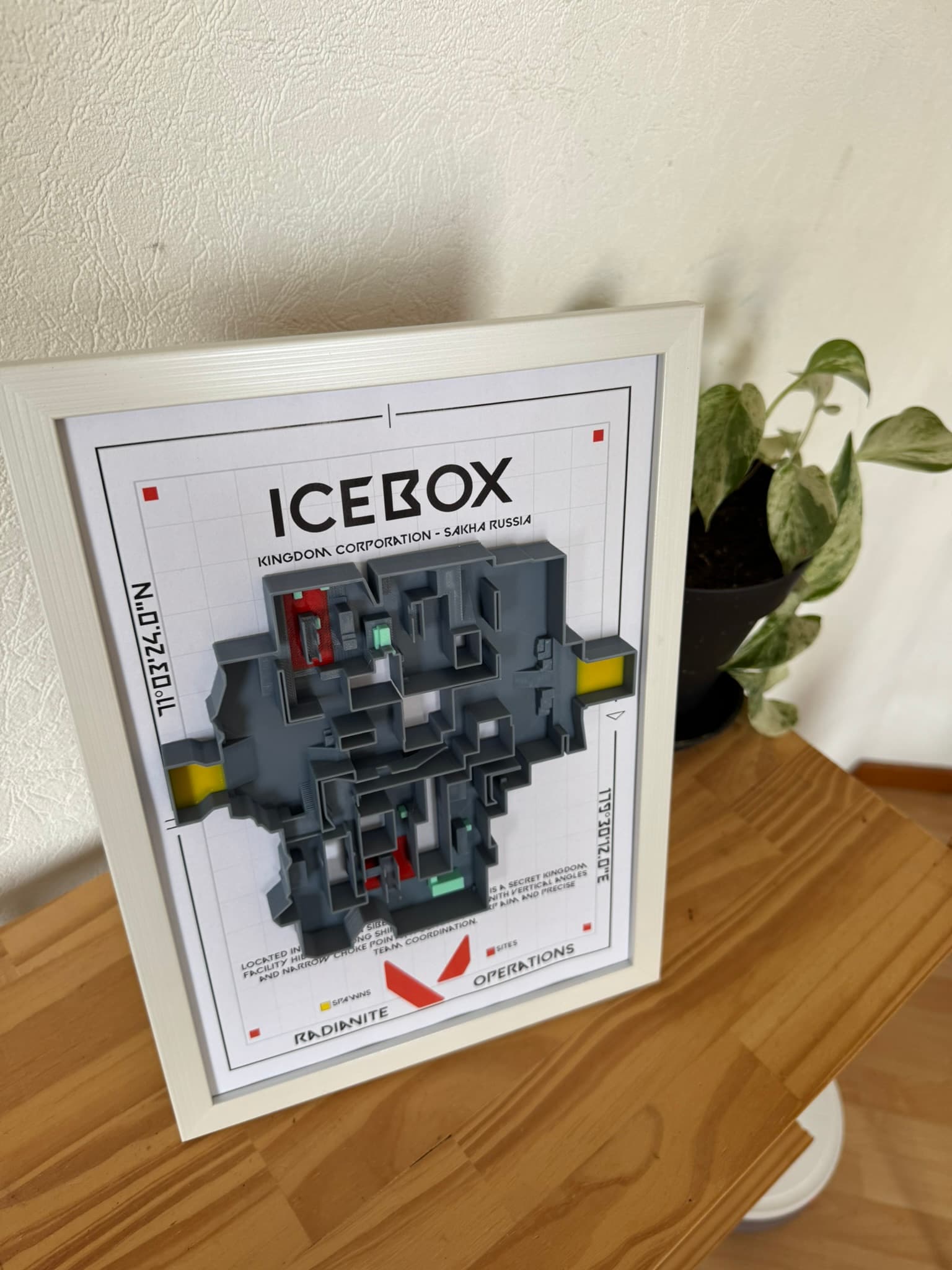 Carte Icebox encadrée v1